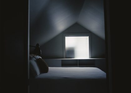 Photo crystal bedroom wall lamp