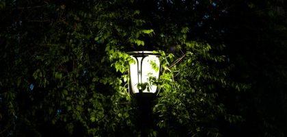 Photo Outdoor Potted Garden Light