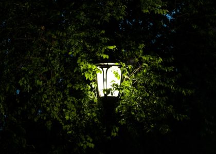 Photo Outdoor Potted Garden Light