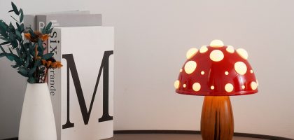 Photo bedroom table lamp