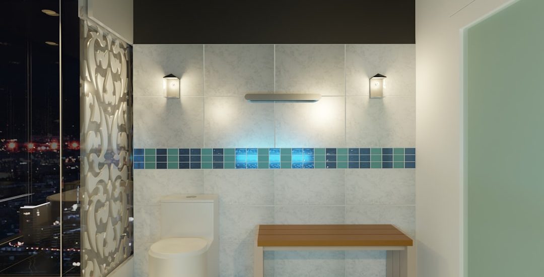 Photo Waterproof bathroom downlight