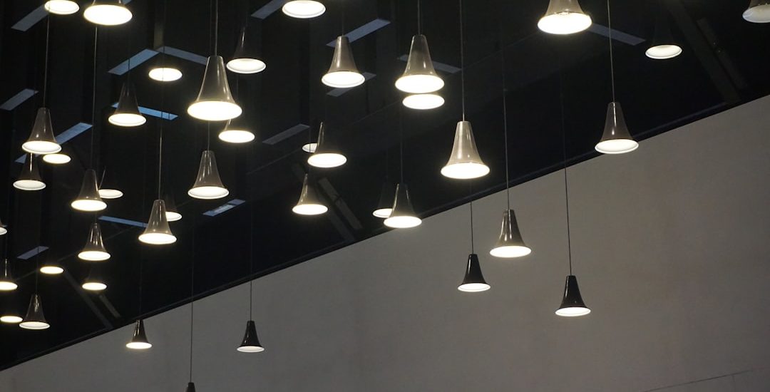 Photo LED pendant light