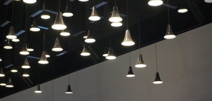 Photo LED pendant light